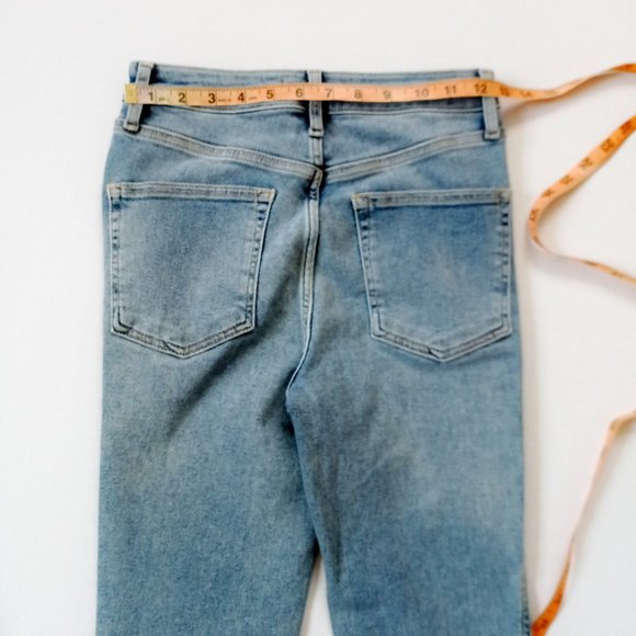 NEW Free People Raw High Rise Skinny Jegging 28 - Picture 9 of 11